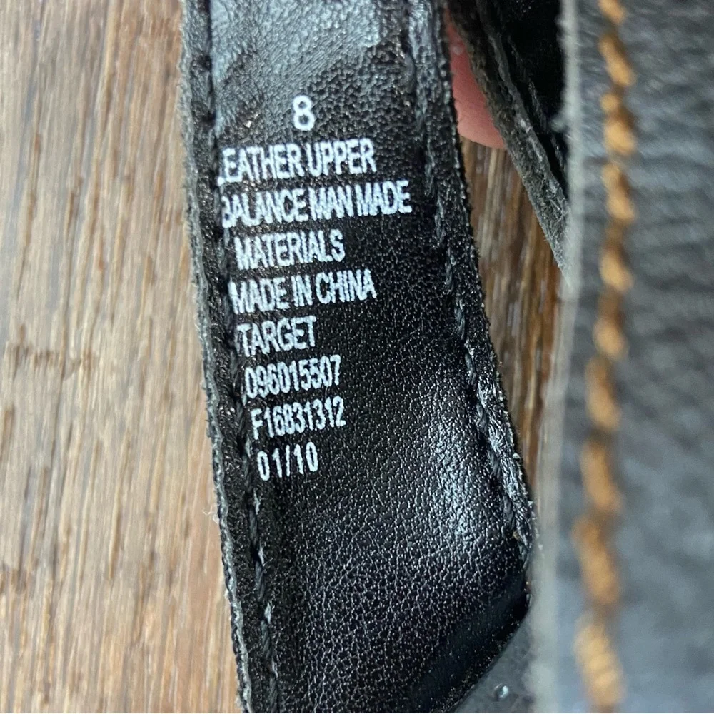 Merona leather wedge